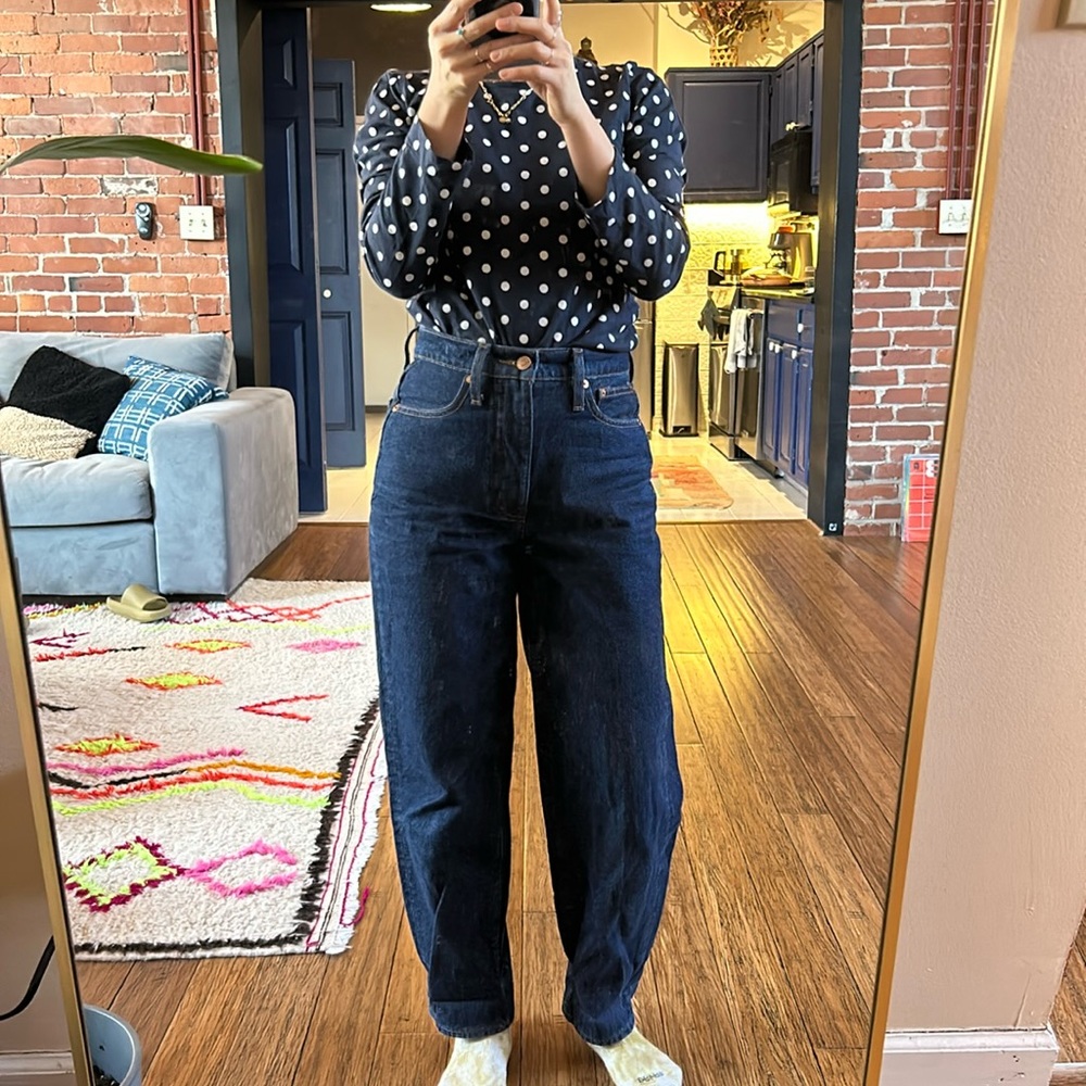Trendy Madewell Balloon Jeans